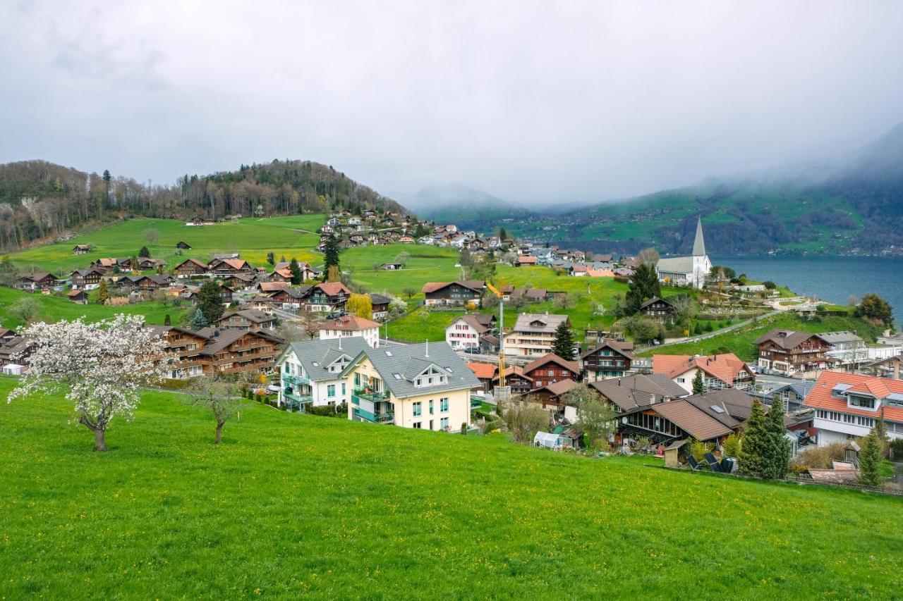 Niesen Appartement Spiez Buitenkant foto